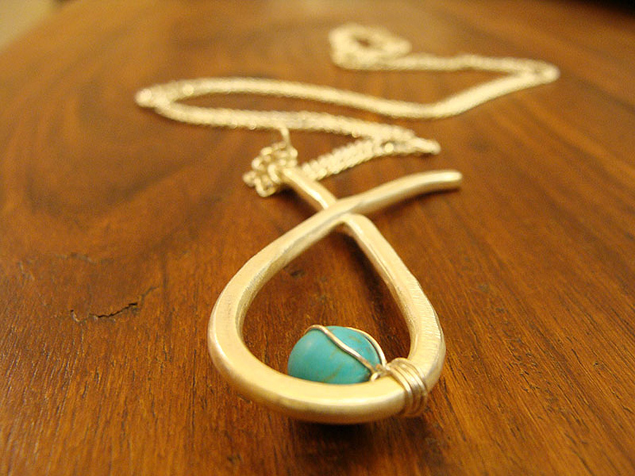 Blue Stone-necklaces